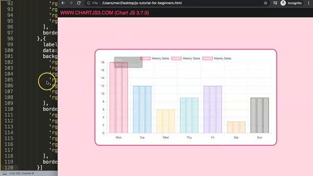 How to Create Space Between Grouped Bar Chart in Chart js смотреть онлайн