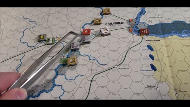 GMT: Stalingrad 42 Board Game German Fall Blau Campaign Turn 9 смотреть онлайн