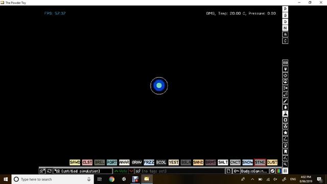 How to make a gravity bomb in Powder Toy смотреть онлайн
