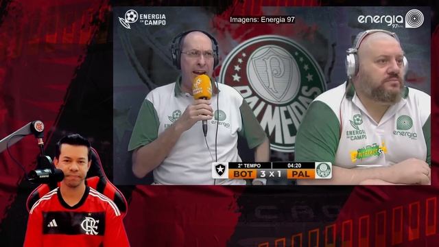 PALPITES ANTES DO JOGO: REAÇÕES ENERGIA 97 - BOTAFOGO 3x4 PALMEIRAS VIRADA HISTÓRICA! смотреть онлайн