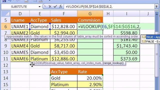 Excel Magic Trick #206: Artists Commissions & VLOOKUP смотреть онлайн