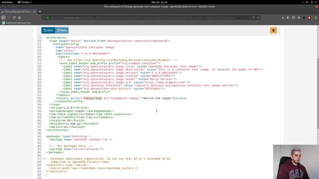 Containers Building with Open Build Service смотреть онлайн