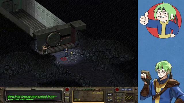 Fallout 1 Modded Playthrough #1 Leaving the Vault & Lots of explanation смотреть онлайн