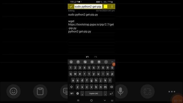 Android kali linux userland pip2 python2 install error fix смотреть онлайн