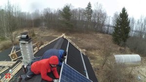 Солнечная электростанция для загородного дома в Мельниково