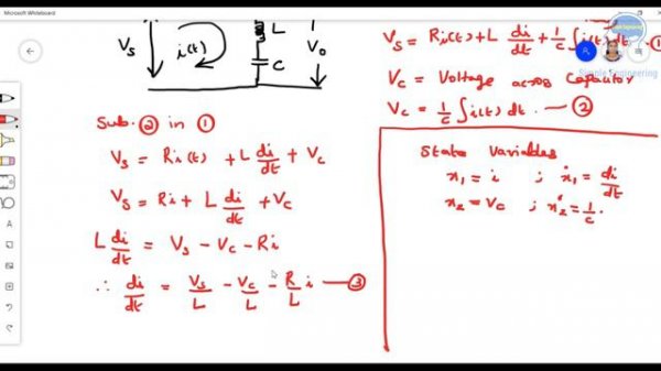 Control System Engineering- Part 20- Problem 1 -State Space Analysis
