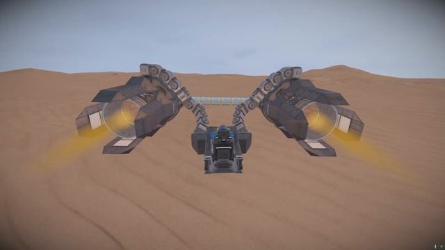STARWARS PODRACER | 1ST FLIGHT TEST | SPACE ENGINEERS смотреть онлайн