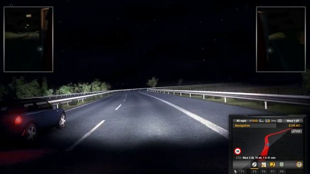 Euro Truck Simulator 2 GTS 450 Metz to Dijon смотреть онлайн