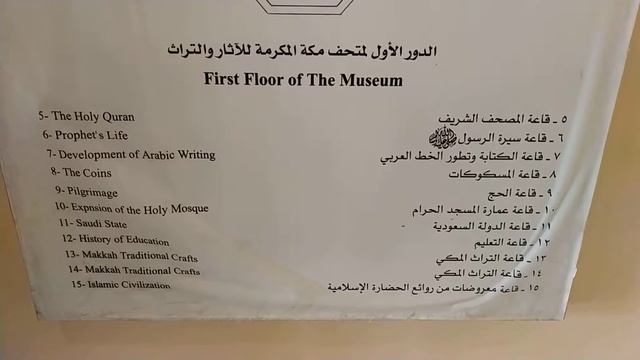 Пророческая сира (жизнеописание) в историческом музее города Мекка, Саудовская Аравия. смотреть онлайн