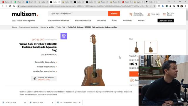 Qual o melhor violão Folk de R$1.500 a R$2.000 em Custo X Benefício? смотреть онлайн