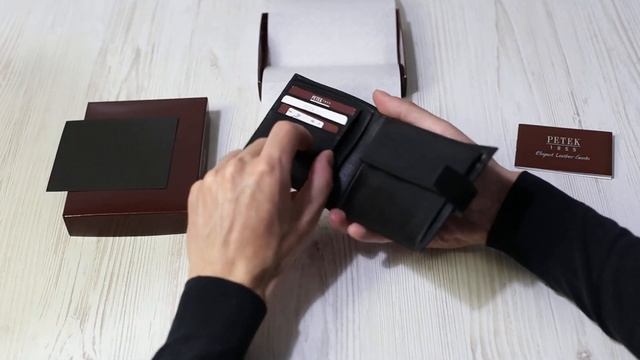 Мужское портмоне Petek 102-000-01 смотреть онлайн