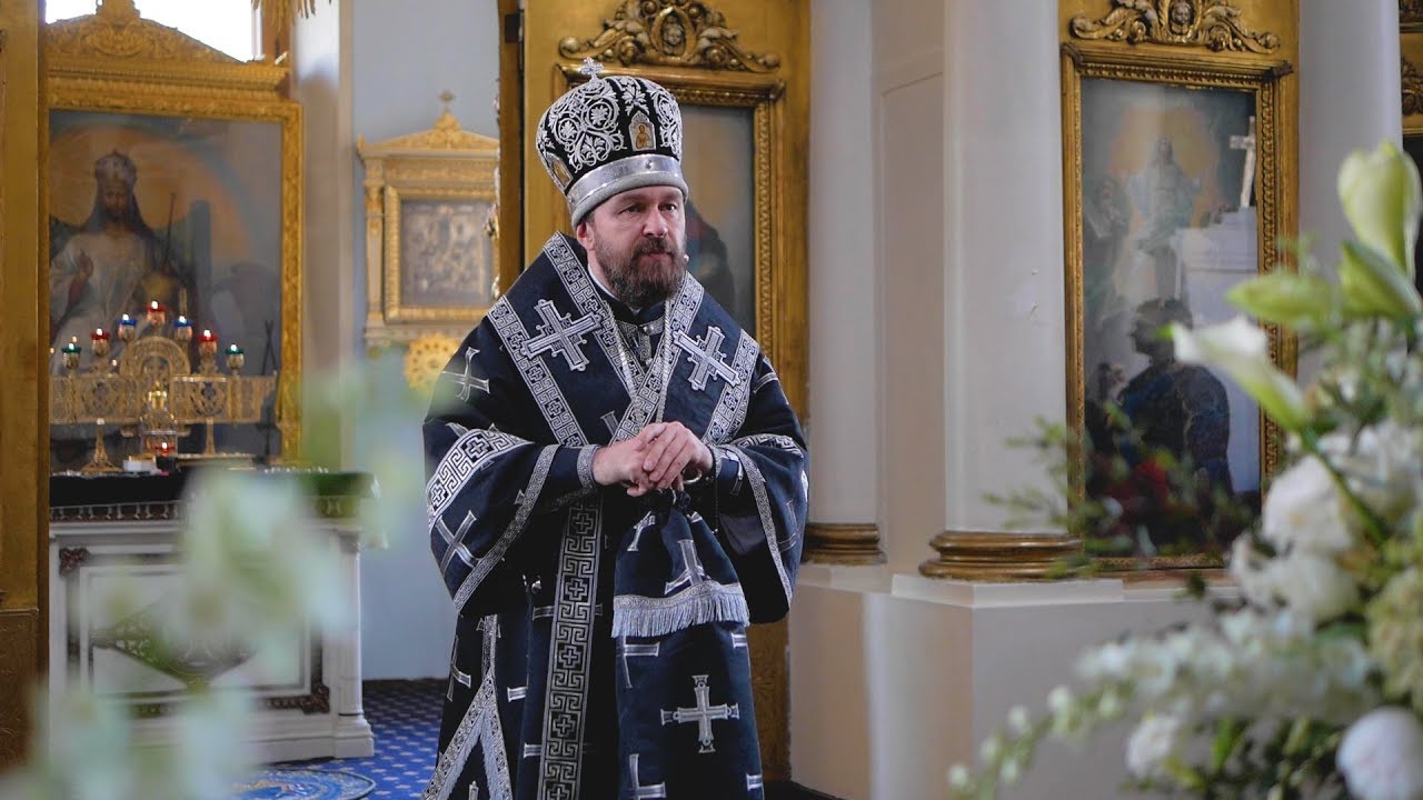Проповедь митрополита Илариона после выноса Плащаницы. 26.04.2019 смотреть онлайн