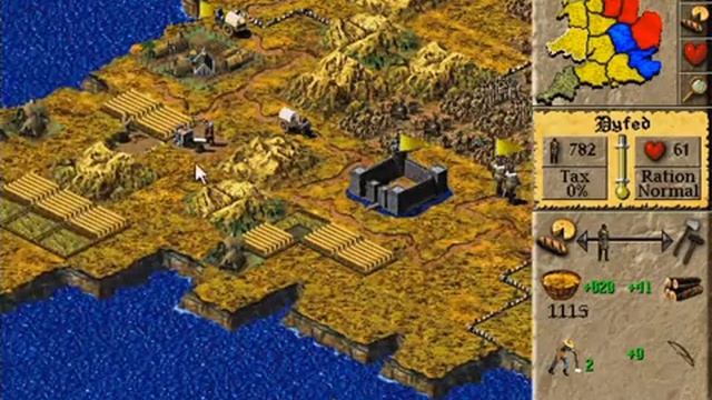 Lords of the Realm 2 Walkthrough - 05 England PC Longplay смотреть онлайн