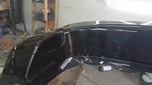 Покраска бампера краскопультом Walcom slim xlight 1.4 hte. Тест новой воздушной линии.