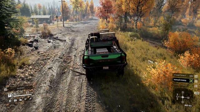 Snow Runner - Прокатился Мичиганом DLC ( Rezvani Hercules ) смотреть онлайн