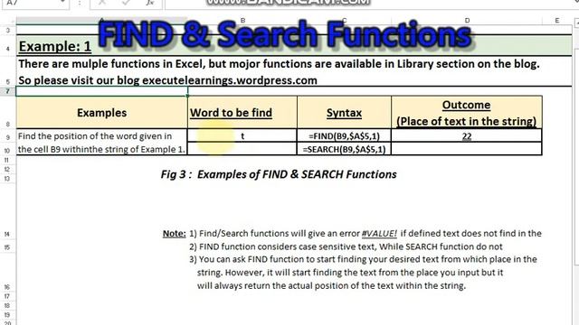 FIND And SEARCH Function in Excel смотреть онлайн