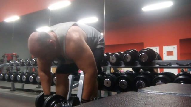 ТЕРМИНАТОР - задние дельты , махи с гантелями стоя в наклоне , по 32 , 5 кг. смотреть онлайн