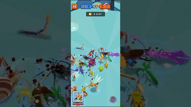 Ant vs Scorpion - Stage 383 Clash of Bugs: Epic Animal Game смотреть онлайн