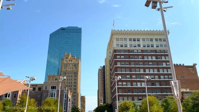 [4K] Downtown Fort Worth, Texas USA - Virtual Walking Tour & Travel Guide ? Binaural City Sounds