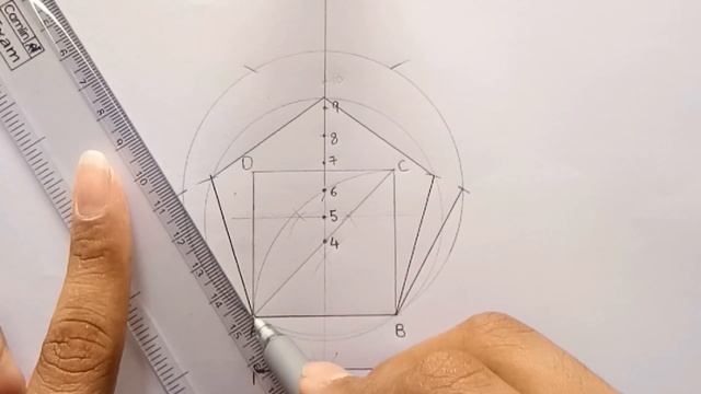 How to draw POLYGON -draw any polygon by using 1 method смотреть онлайн