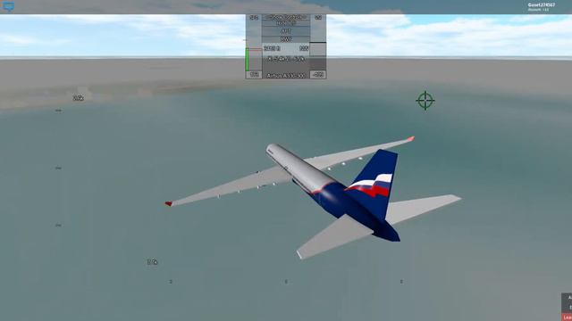 Roblox AEROFLOT Flight