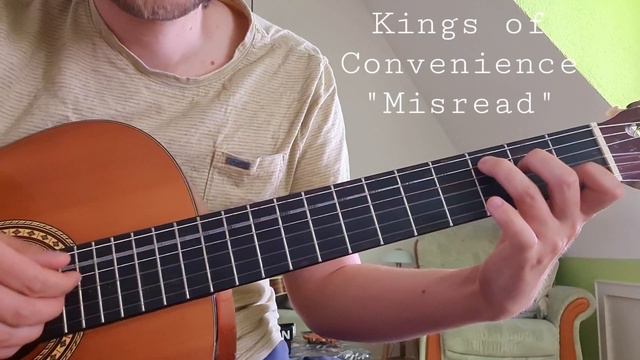 Kings of Convenience - Misread | Guitar Lesson смотреть онлайн