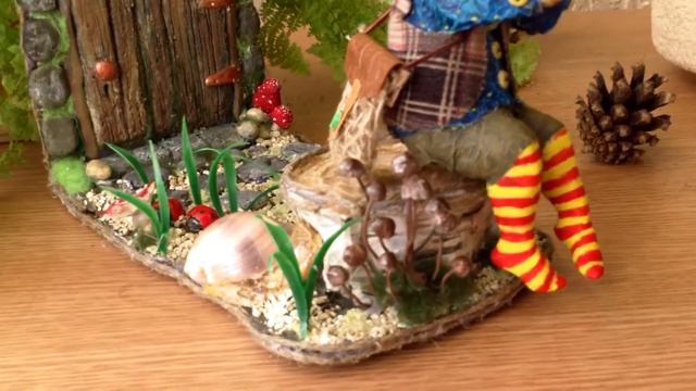 Авторская кукла. Гном смотреть онлайн