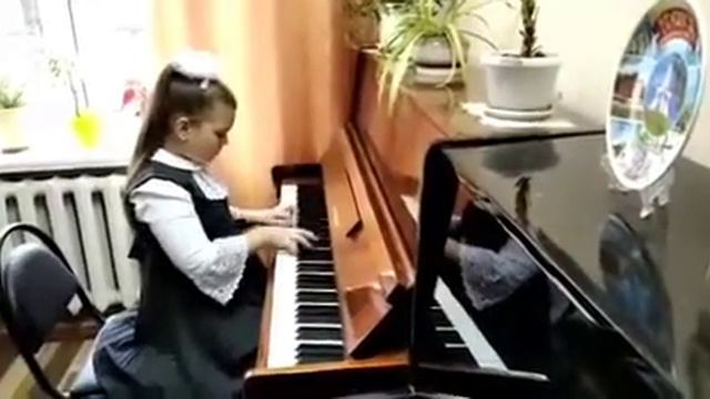 Бонадыкова Виктория 8 лет "Марш гусей" смотреть онлайн