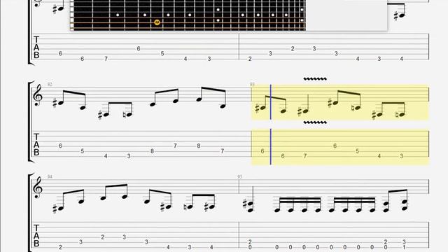 Carcass Corporeal Jigsore Quandary GUITAR TAB смотреть онлайн