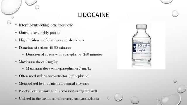 Local Anesthetics смотреть онлайн