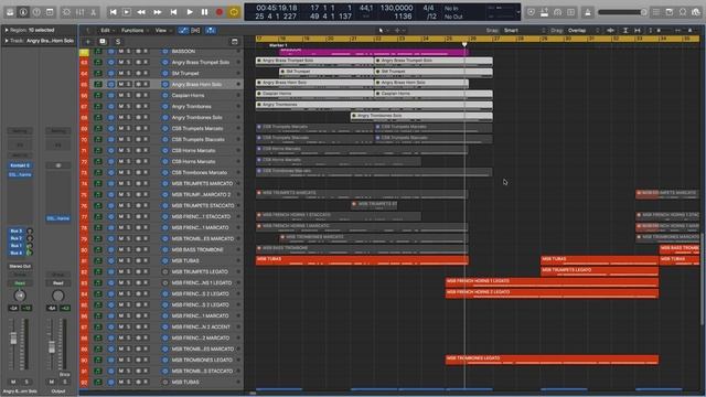 Brass Comparison (Cinematic Studio Brass, Modern Scoring Brass, Angry Brass, Sample Modeling Brass) смотреть онлайн