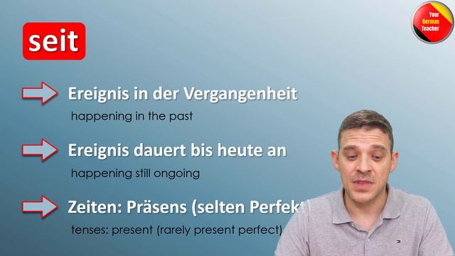 Seit oder Vor? | Since, for and ago Explained! | German Time Prepositions | YourGermanTeacher смотреть онлайн