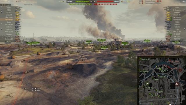 ЛУЧШАЯ и не очень ПОЗИЦИИ (Берлин, поле). Запомнить легко. Карта-WOT WORLD of TANKS смотреть онлайн