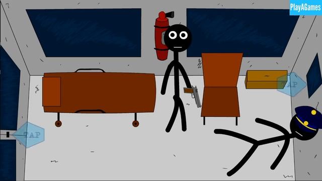 Stickman Jailbreak 1 & 2 By (Starodymov) смотреть онлайн