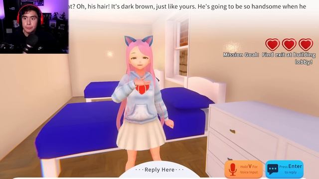 TELLING THE YANDERE AI GIRLFRIEND I NEED TO LEAVE TO GET MILK FOR OUR SON (It took a strange turn) смотреть онлайн