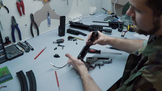 Обзор отданного на Т.О. привода King Arms PDW 9mm SBR Shorty смотреть онлайн