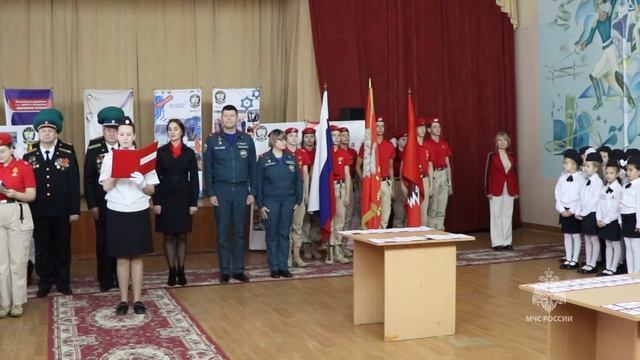 Посвящение в кадеты учеников школы № 2 г. Благовещенска смотреть онлайн