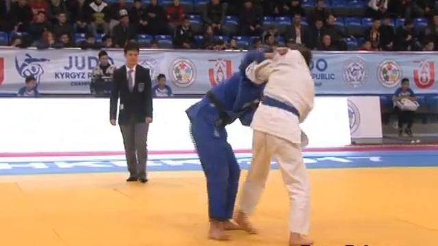 Дзюдо. Чемпионат Кыргызстана-2017. 57 кг 3-е место Тансулуу Муратбекова смотреть онлайн