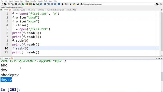Files in Python смотреть онлайн