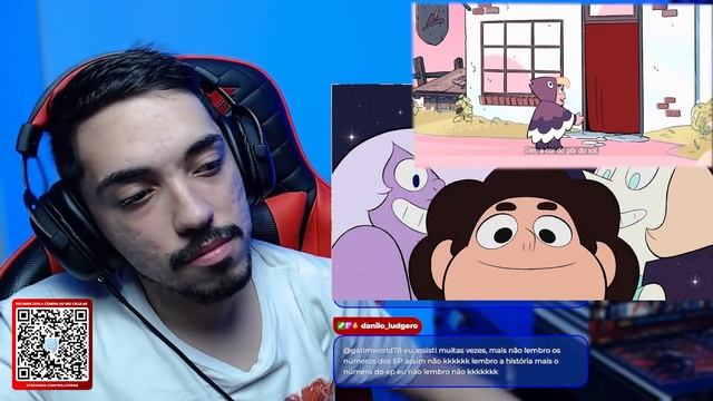 LIVRO ABERTO | REAGINDO A STEVEN UNIVERSO PELA PRIMEIRA VEZ EPISODIO 51 REACT смотреть онлайн
