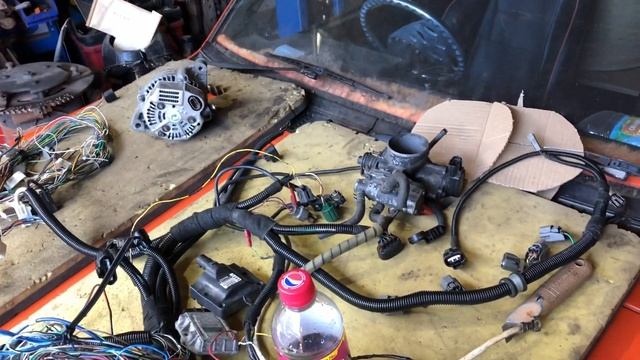 Glanza Mini Build- Wiring Loom Day 1.....I Hate Cars смотреть онлайн