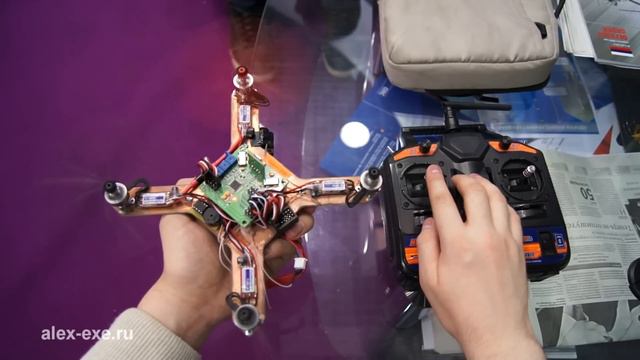 Проверка собранного квадрокоптера смотреть онлайн