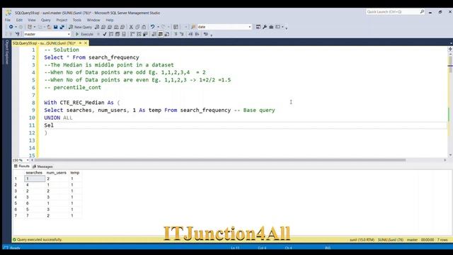 SQL Interview Questions & Answer - Part 59 | Google SQL Question смотреть онлайн