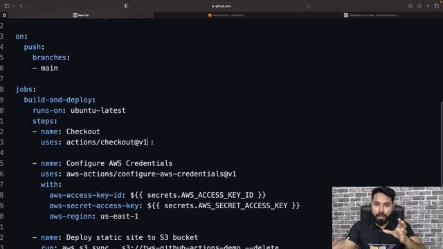 Deploying my DevOps Portfolio Website using GitHub Actions on AWS (Hindi) смотреть онлайн