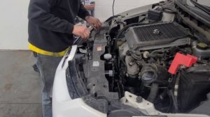 Radiator on a 2011 Mazda CX-7