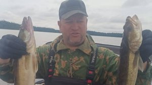 КАРЕЛИЯ, РЫБАЛКА НА  ВОДЛОЗЕРЕ!!!