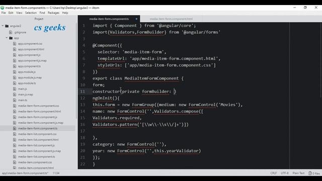 Angular 2 Tutorial #16 Constructor Injection ( हिन्दी) смотреть онлайн