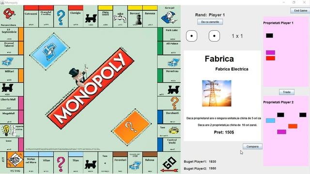 Java project :Monopoly game смотреть онлайн
