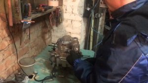 Разборка двигателя 162FMJ 150cc МОТО