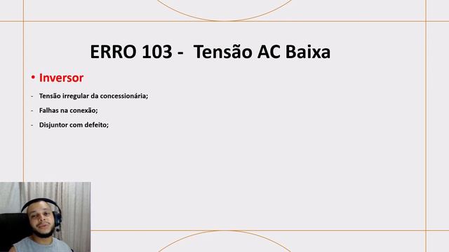 ERRO 103 FRONIUS INVERSOR CAUSAS E SOLUÇÃO - ERROR CODE 103 FRONIUS INVERTER #fronius #error #103 смотреть онлайн